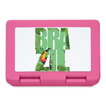 Brazil - Lunchbox - pink - Front