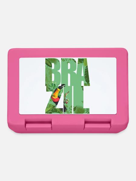 Brazilien - Brotdose - Pink