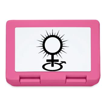 Symbol für die Domina und Herrin - Brotdose - Pink - Vorne