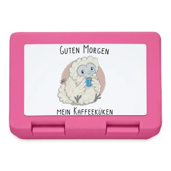 Lioba Seidenhuhn, Kaffeezeit - Brotdose - Pink - Vorne