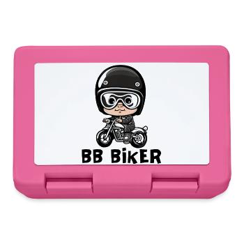 Baby biker, baby biker, baby biker - Lunchbox - pink - Front