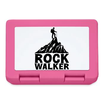 Rock Walker [Noir] - Boîte à goûter - rose - Devant