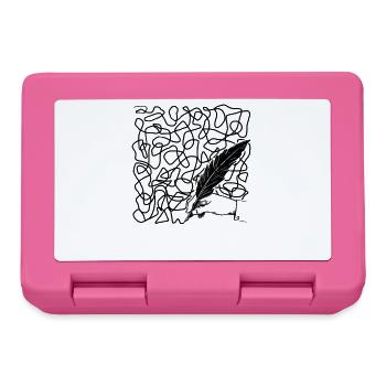 Chaos Letter - Lunchbox - pink - Front