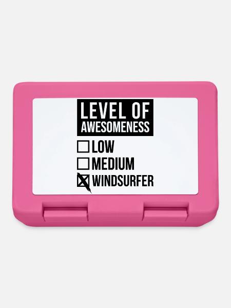 Windsurfen Windsurfen Windsurfen - Brotdose - Pink