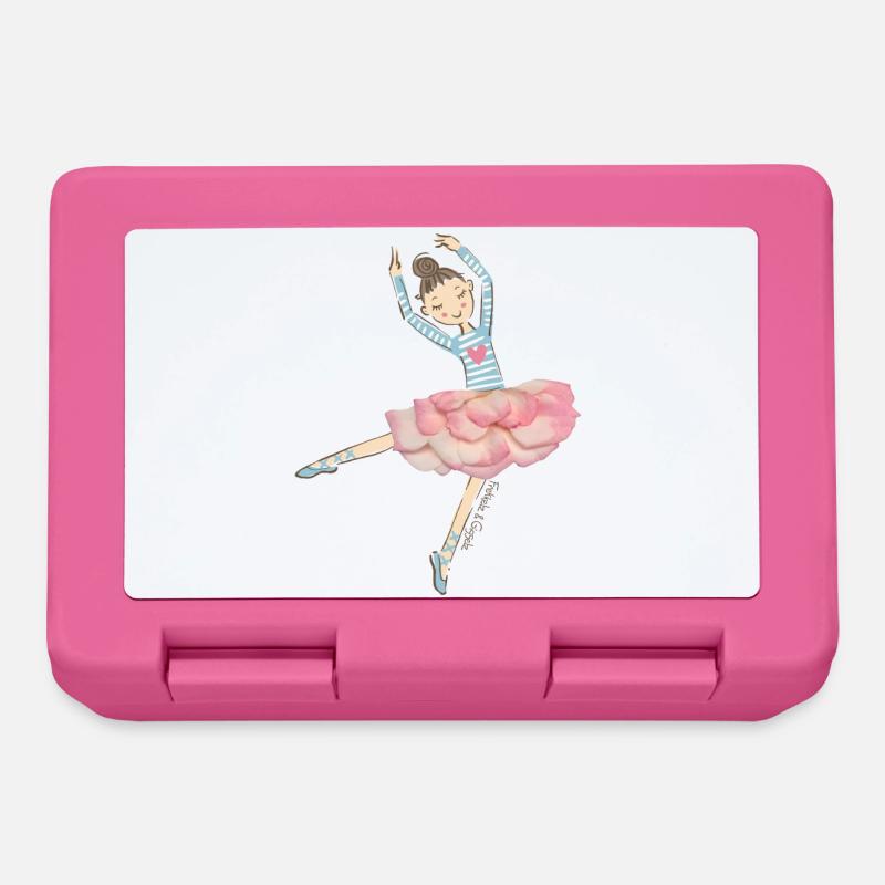 Danseuse étoile - Boîte à goûter - rose