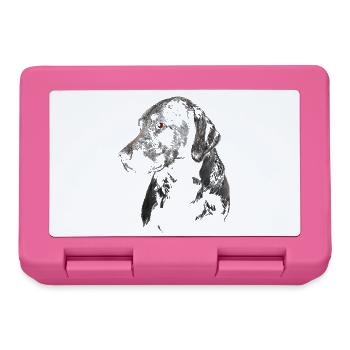 Labrador - Lunchbox - pink - Front