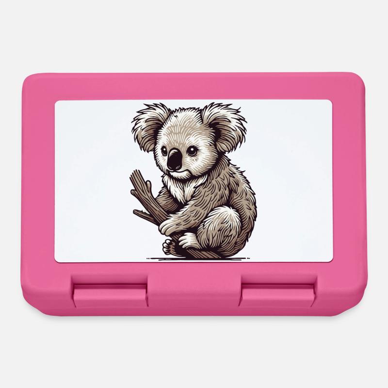 Koala - Brotdose - Pink