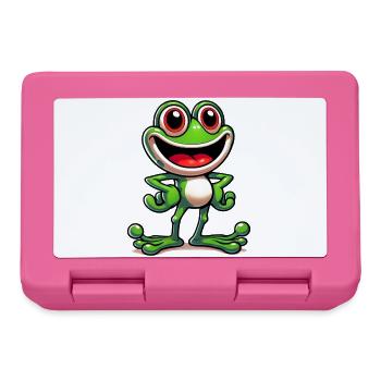 Frog - Lunchbox - pink - Front