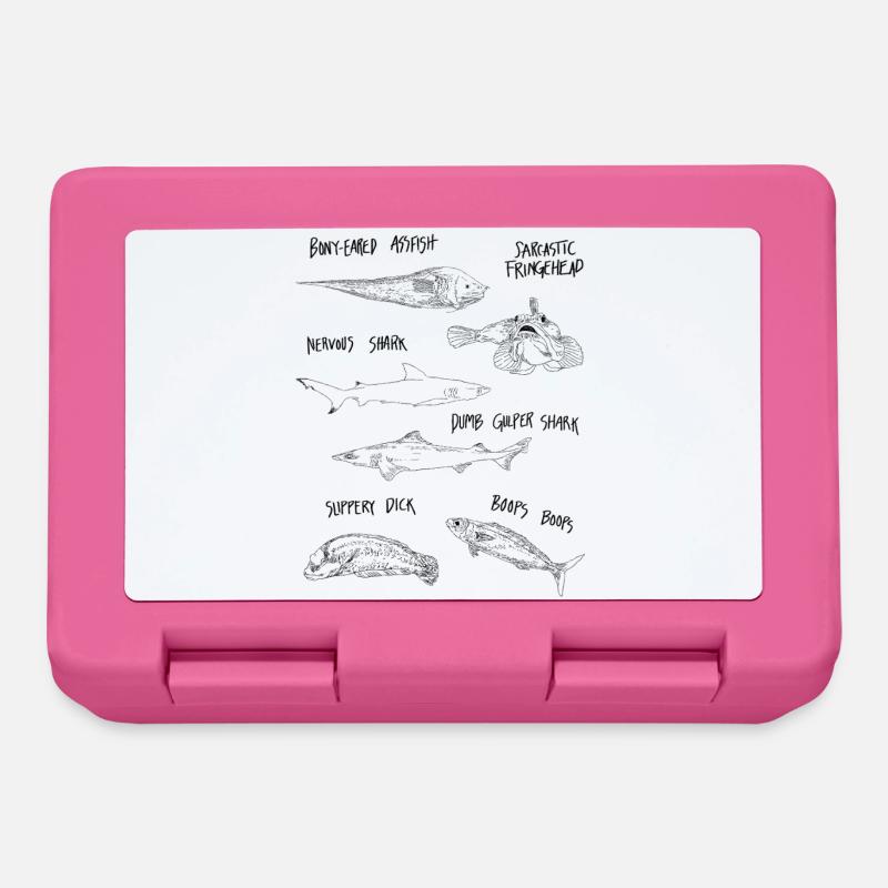 FUNNY FISH - Lunchbox - pink