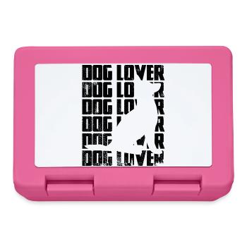 Snowboarder - Brotdose - Pink - Vorne