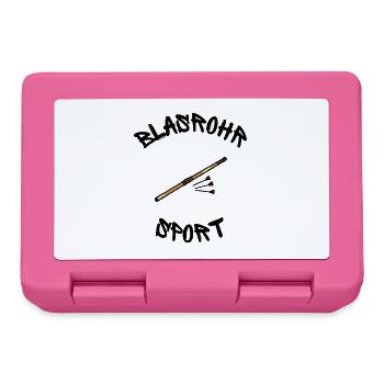 Blasrohr Sport - T-shirts, mugs and more! - Lunchbox - pink - Front