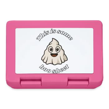 Boo sheet - Lunchbox - pink - Front