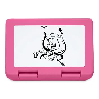 Grill Bacon Rigging - Lunchbox - pink - Front