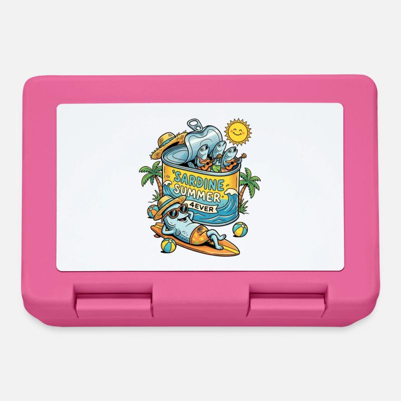 Sardine Summer - Brotdose - Pink