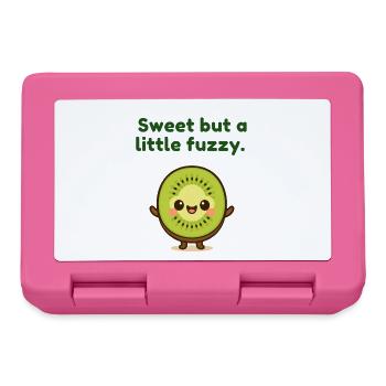 Kawaii Kiwi Fruit Delight - Lunchbox - pink - Front