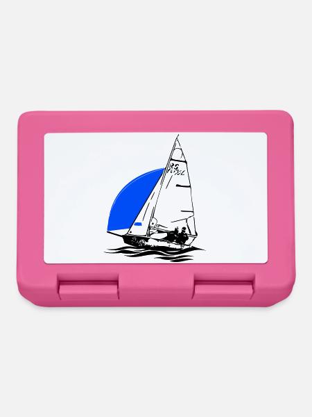 RS Feva XL Sailboat Youth Sailing Dinghy Regatta - Lunchbox - pink