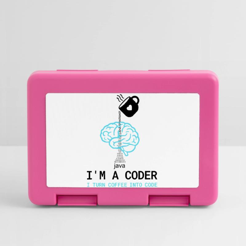 T-shirt Coder : Du café dans le code – Nerdy Programmie Boîte à goûter