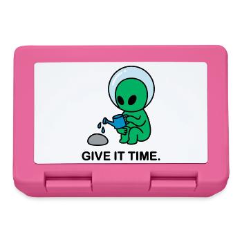 Interstellare Geduld - Brotdose - Pink - Vorne