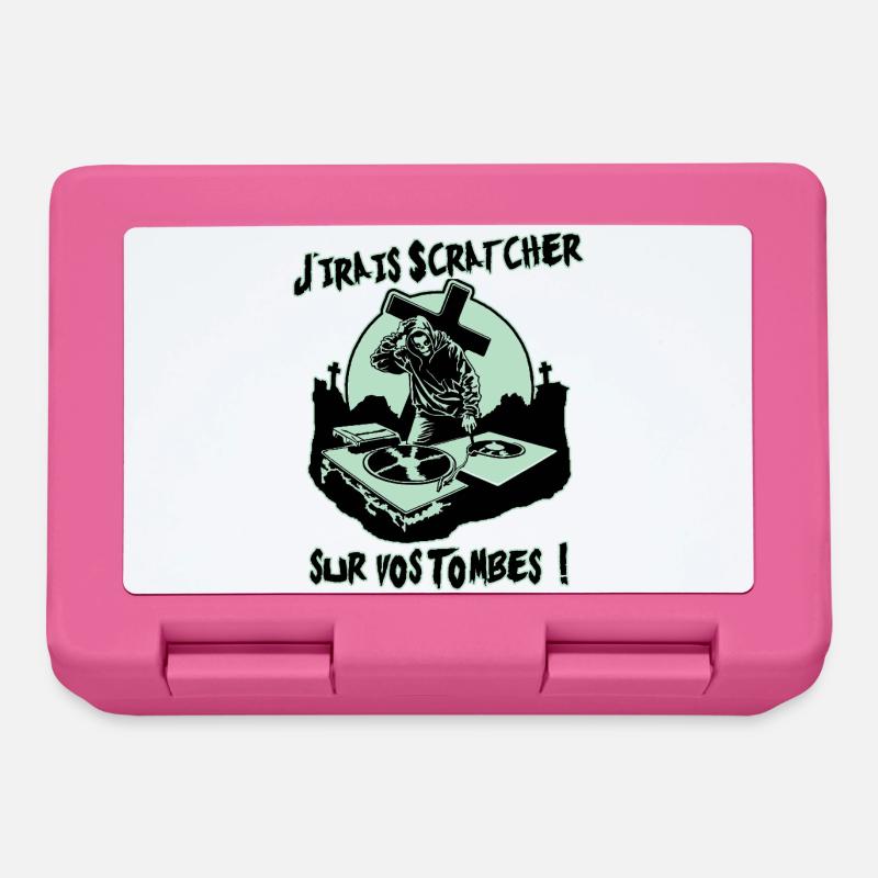 I'LL GO SCRATCH ON YOUR GRAVES! - Lunchbox - pink