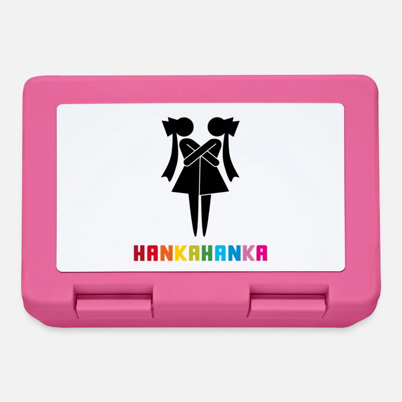 HANKAHANKA  - Brotdose - Pink