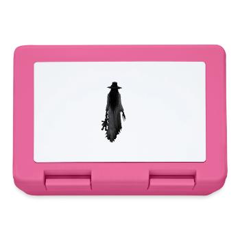horror_shirt_transparent - Lunchbox - pink - Front