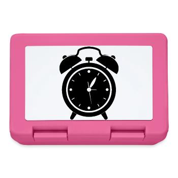 Wecker - Brotdose - Pink - Vorne