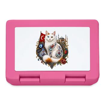 Osmanische Katze - Brotdose - Pink - Vorne