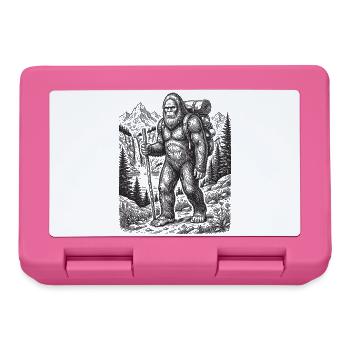 Randonnée - Aventure en plein air - Big Foot - Boîte à goûter - rose - Devant