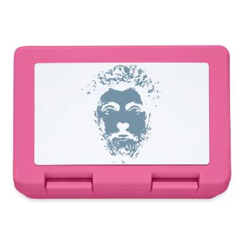Portrait de Marc Aurèle - Boîte à goûter - rose - Devant