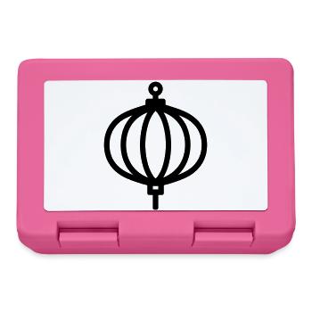 Chinese Lantern - Lunchbox - pink - Front
