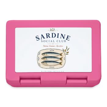Sardine Social Club Mediterranean Retro - Lunchbox - pink - Front