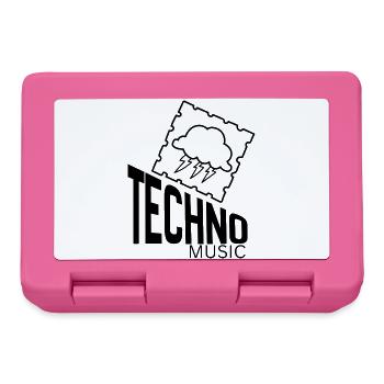 Techno - Brotdose - Pink - Vorne