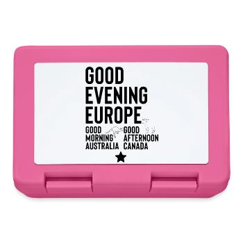 Eurovision - Boîte à goûter - rose - Devant