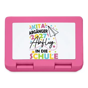Kita Abgänger 2027 - Brotdose - Pink - Vorne