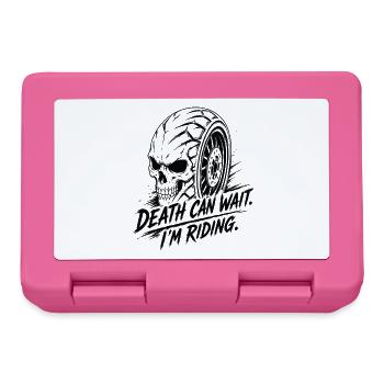 Crâne de Pneu Mortel - Boîte à goûter - rose - Devant