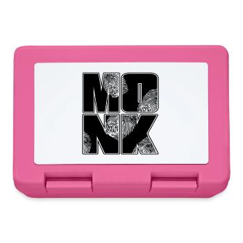 Color changeable | Monk - Lunchbox - pink - Front