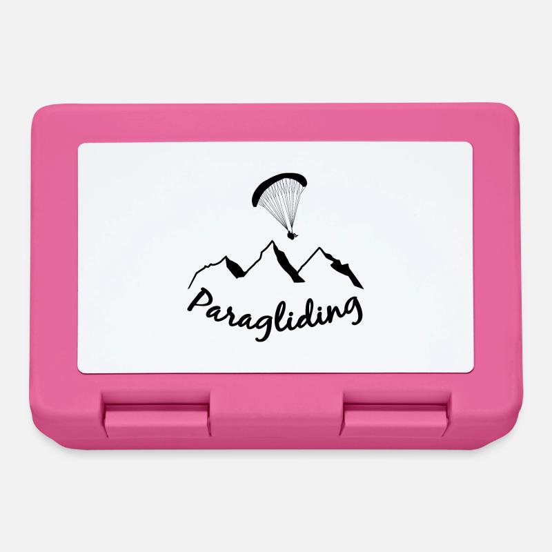 Paragliding - Brotdose - Pink