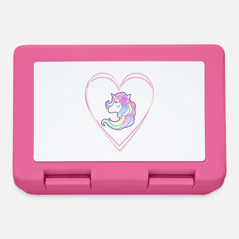 Unicorn - Lunchbox - pink