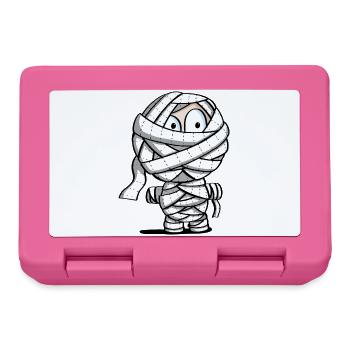 Ce jeux de papier de toilette toujours - Momie - Anniversaire - Boîte à goûter - rose - Devant