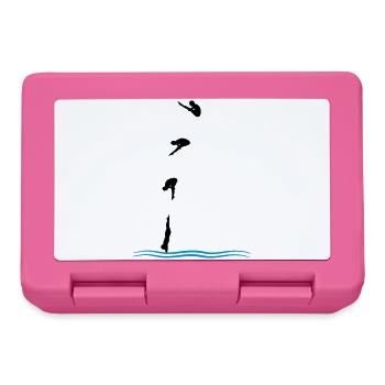 High diving - Lunchbox - pink - Front