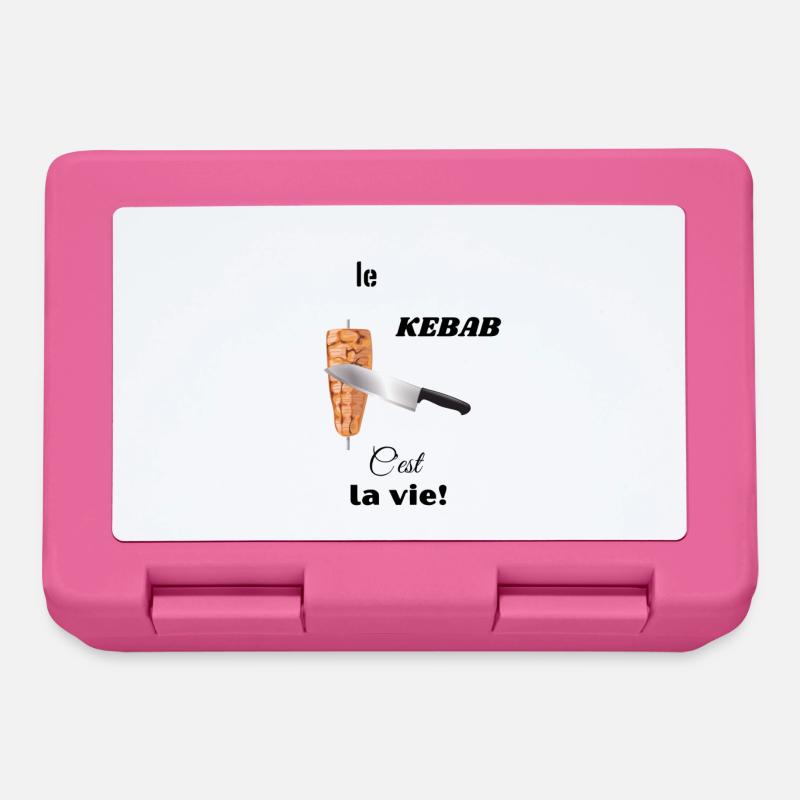 Kebab Fan T-shirt - Boîte à goûter - rose