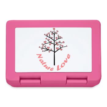Nature Love - Lunchbox - pink - Front