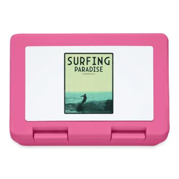 Surfing paradise Honolulu - Lunchbox - pink - Front