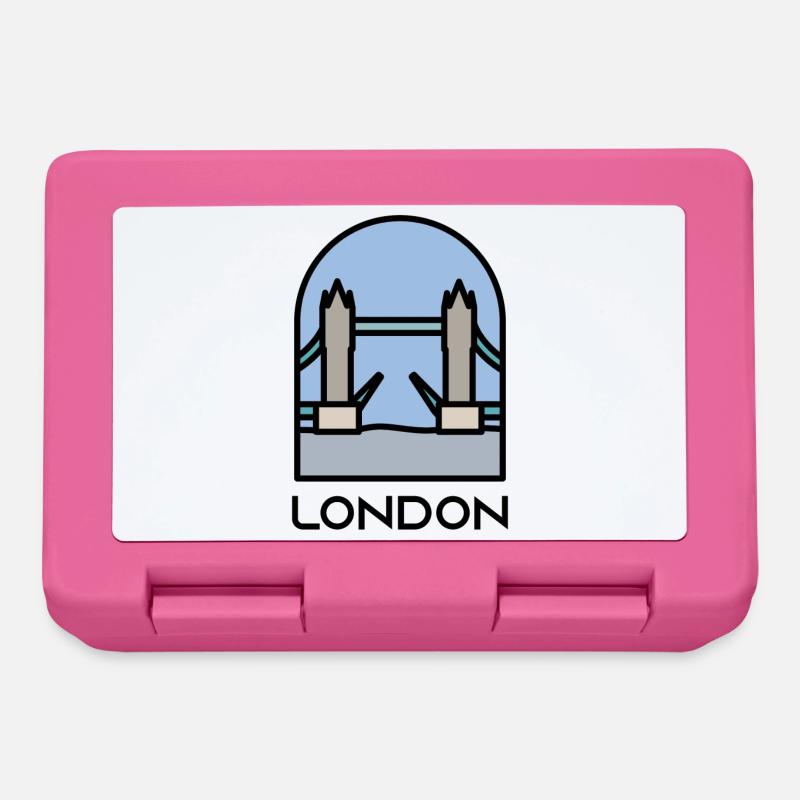 London - Lunchbox - pink