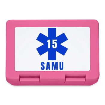 UAS, emergencies, ambulance - Lunchbox - pink - Front