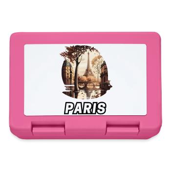 Paris - Lunchbox - pink - Front