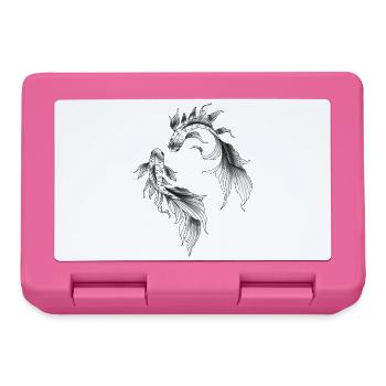 Voluptuous goldfish yin yang - Lunchbox - pink - Front