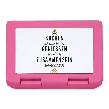 Cadeaux amusants pour les chefs - Boîte à goûter - rose - Devant