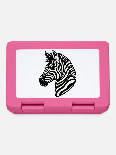Zebra - Brotdose - Pink