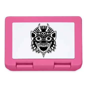 Dragon or demon? - Lunchbox - pink - Front